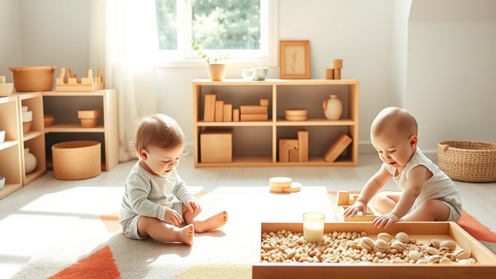 home montessori activities for young children