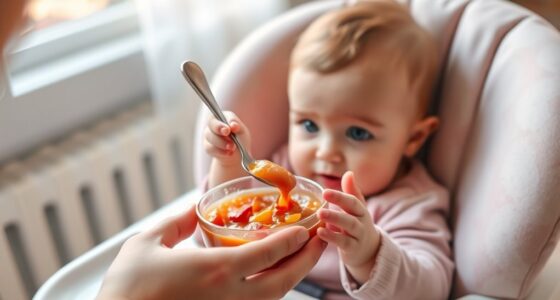 introducing solids at appropriate age