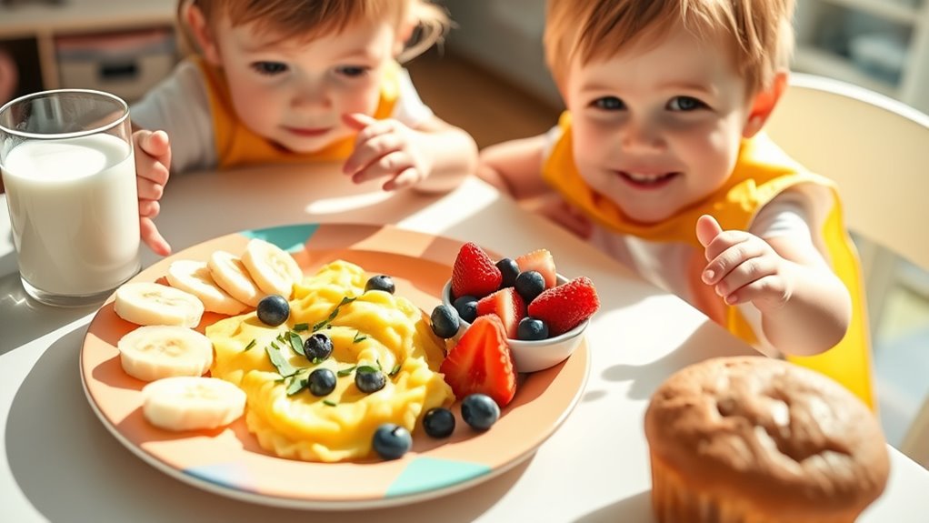 morning nutritious sensory exploration