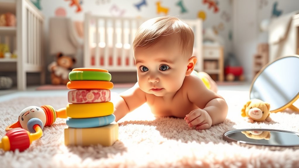 motivating babies to crawl