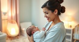 newborns face talk sing