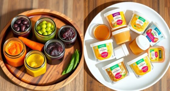 nutritional comparison of baby foods