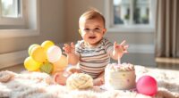 one year old milestones celebration