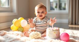 one year old milestones celebration