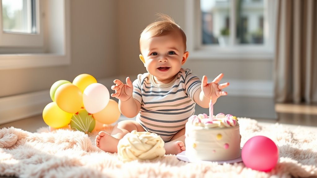 one year old milestones celebration