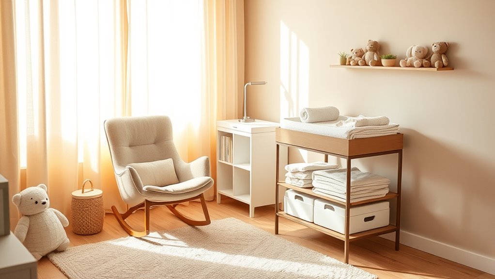 organized safe nursery environment