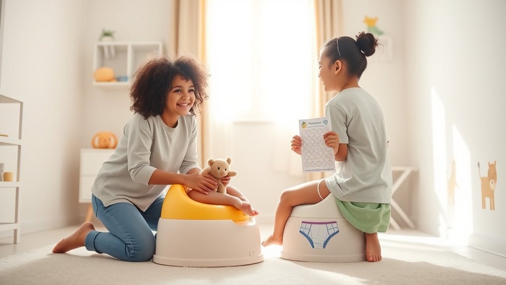 potty training tips and challenges