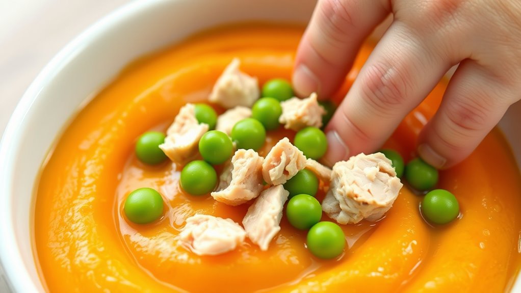 protein rich versatile purees