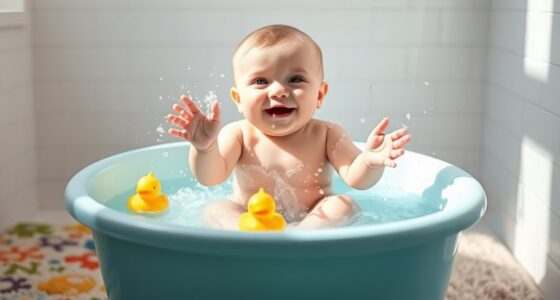 safe baby bath water
