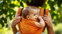 safe comfortable baby carrying