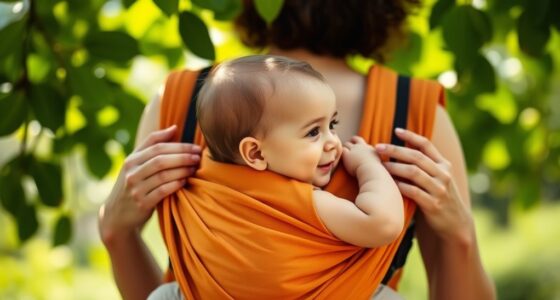 safe comfortable baby carrying