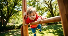safe toddler climbing play
