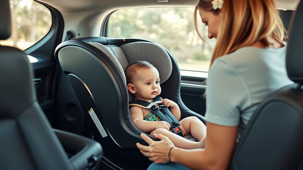 secure proper car seat use