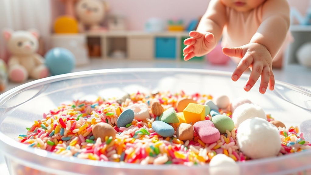 sensory exploration fosters developmental growth