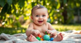 seven month old baby milestones