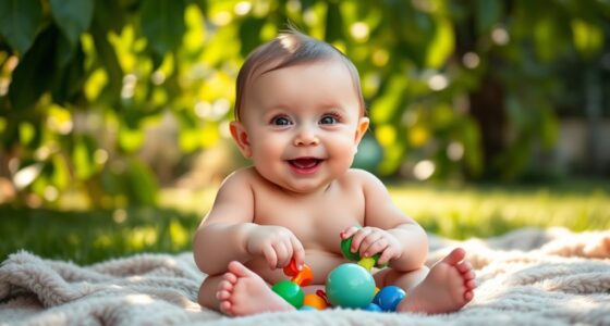 seven month old baby milestones