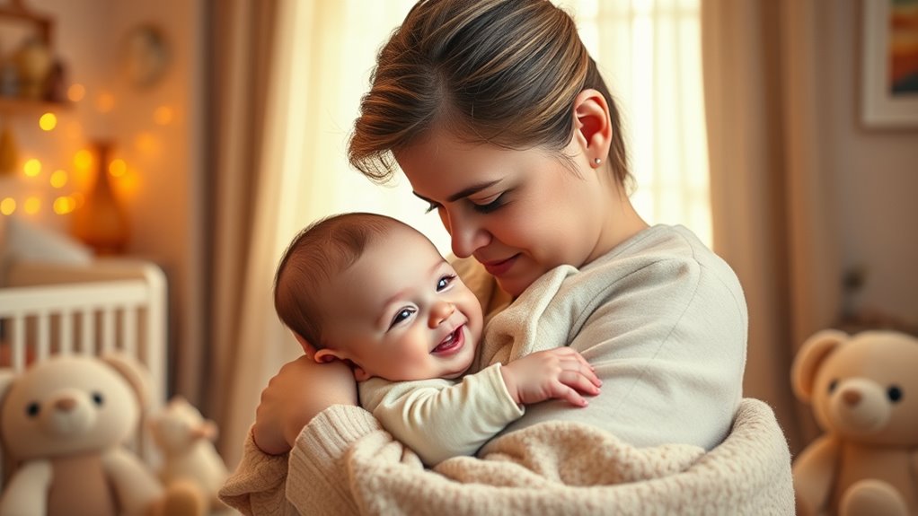 skin to skin bonding promotes emotional security