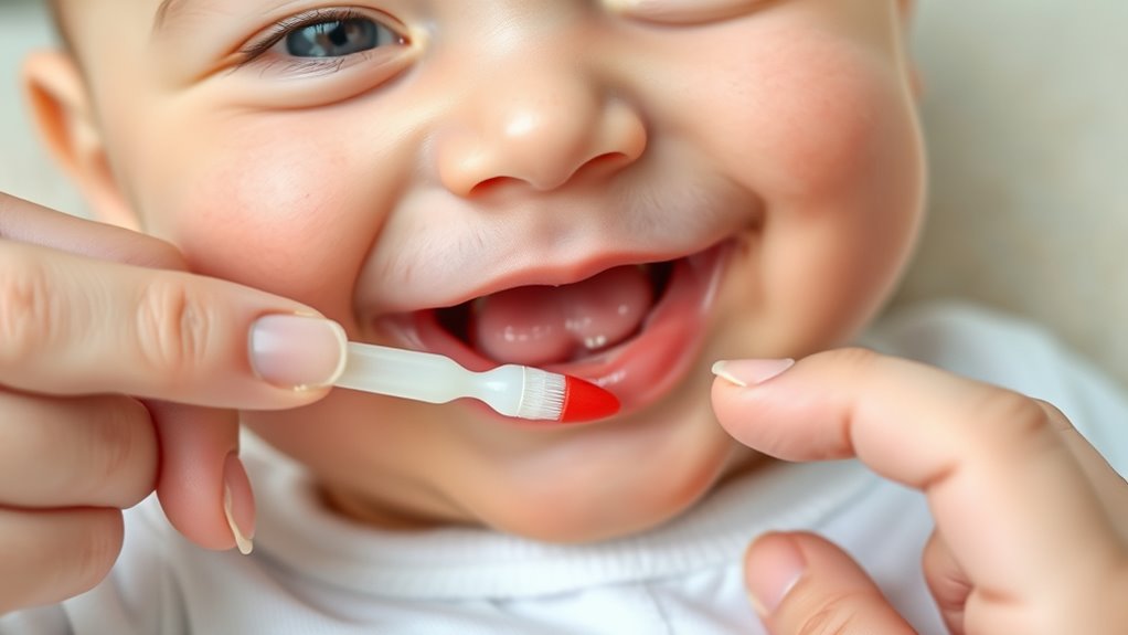 start baby oral care early