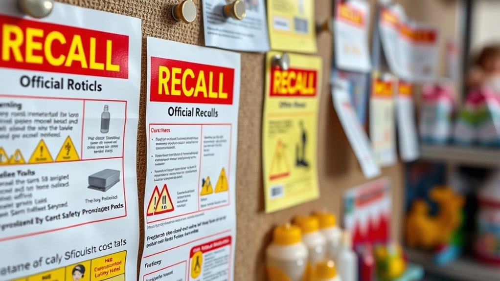 stay informed about recalls