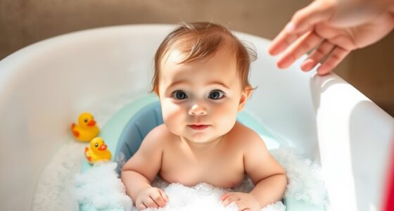 supervise baby during bath