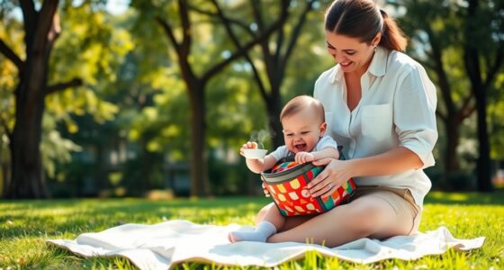 travel friendly baby feeding tips