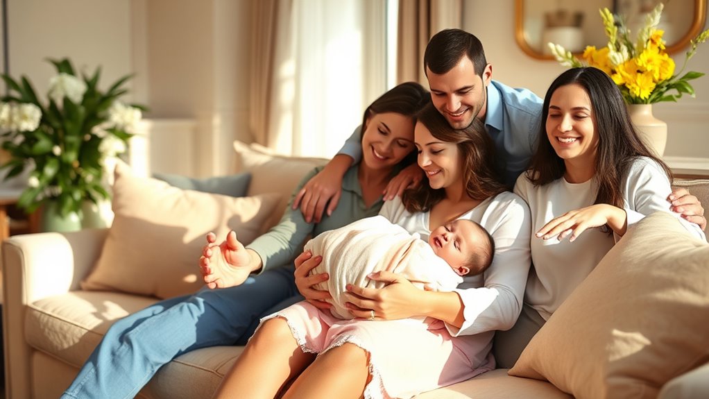 visitor etiquette for new parents