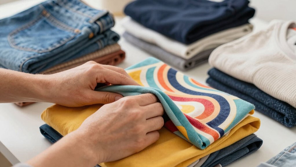 adapted gentle crisp folds