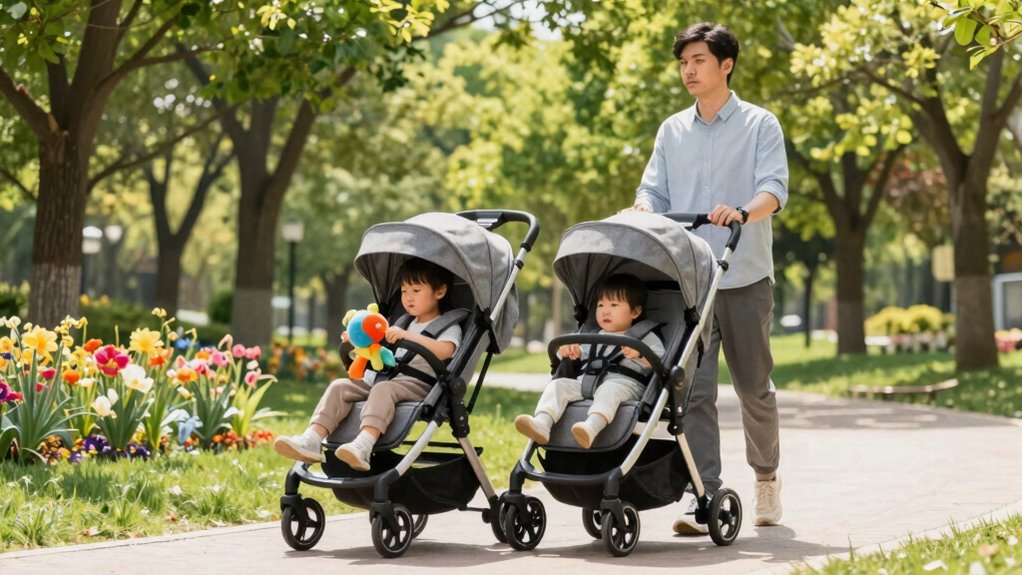 adjustable stroller for growth