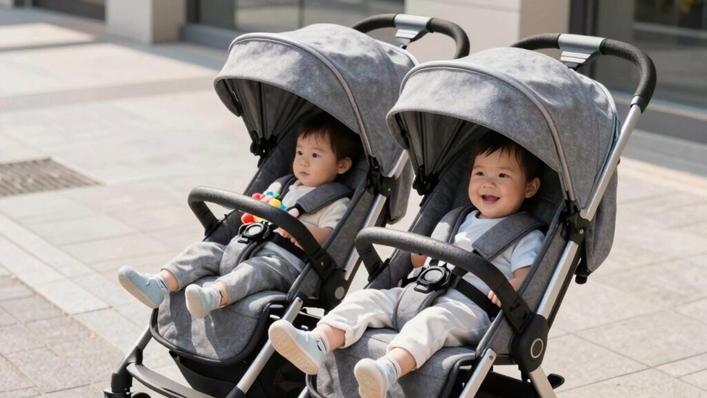 age appropriate stroller features
