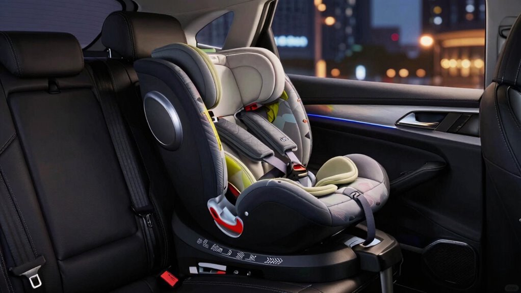 assessing rotating car seat suitability