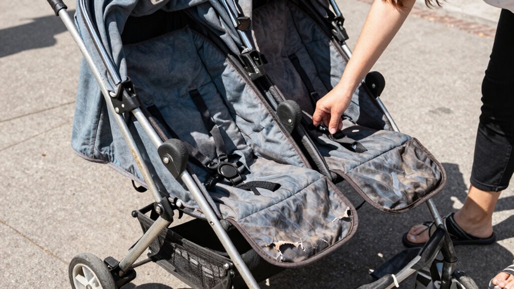 check stroller safety regularly