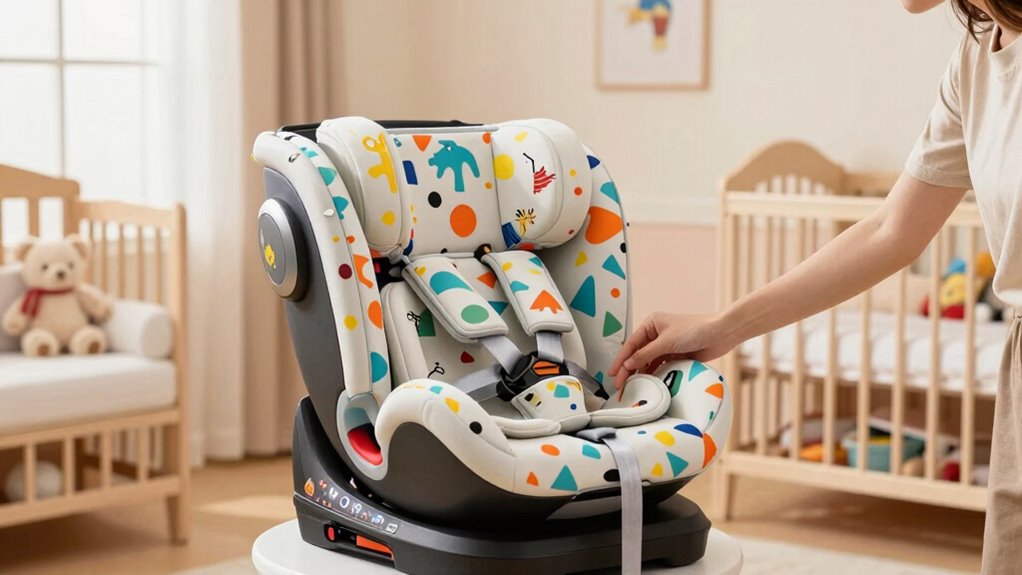 clear convertible car seat guidance