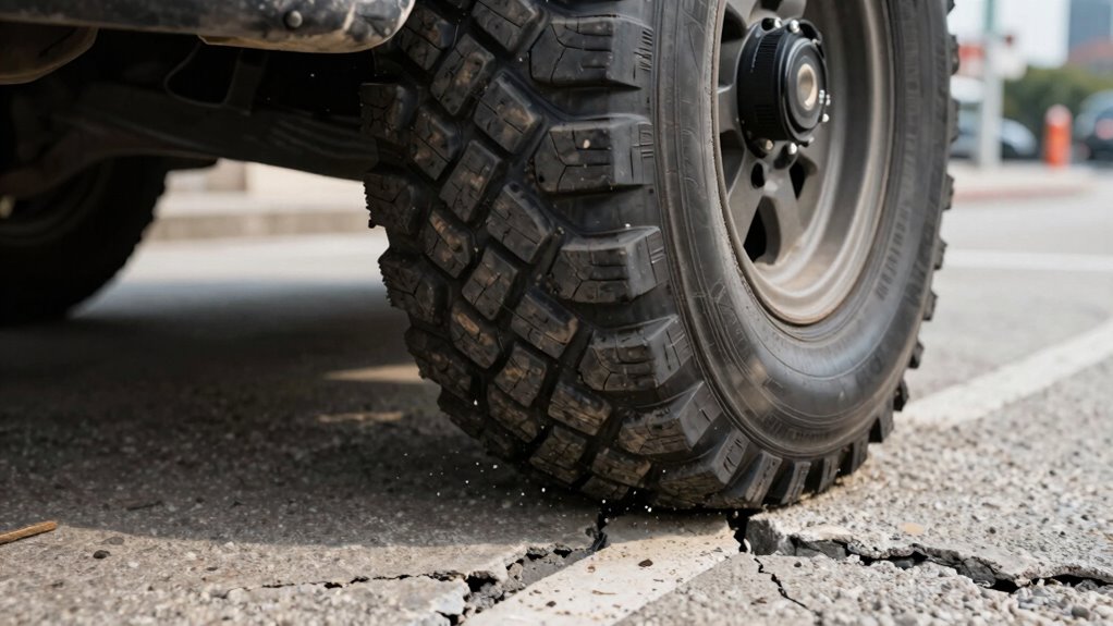 durable tires for uneven surfaces