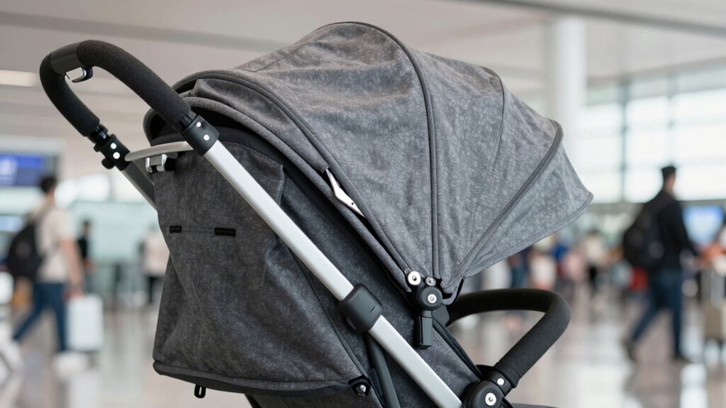 ease of stroller folding