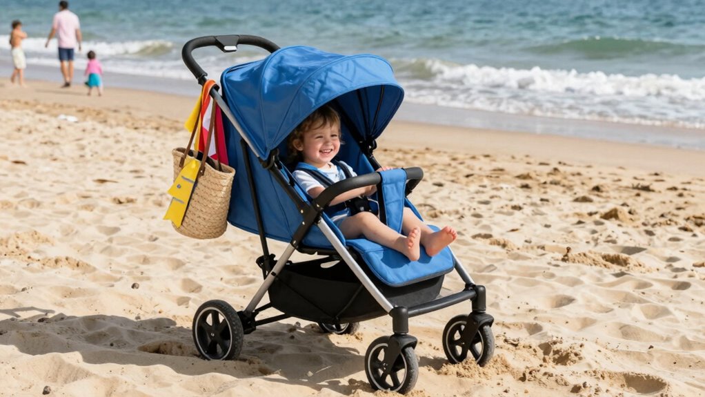 easy sandy beach transportation