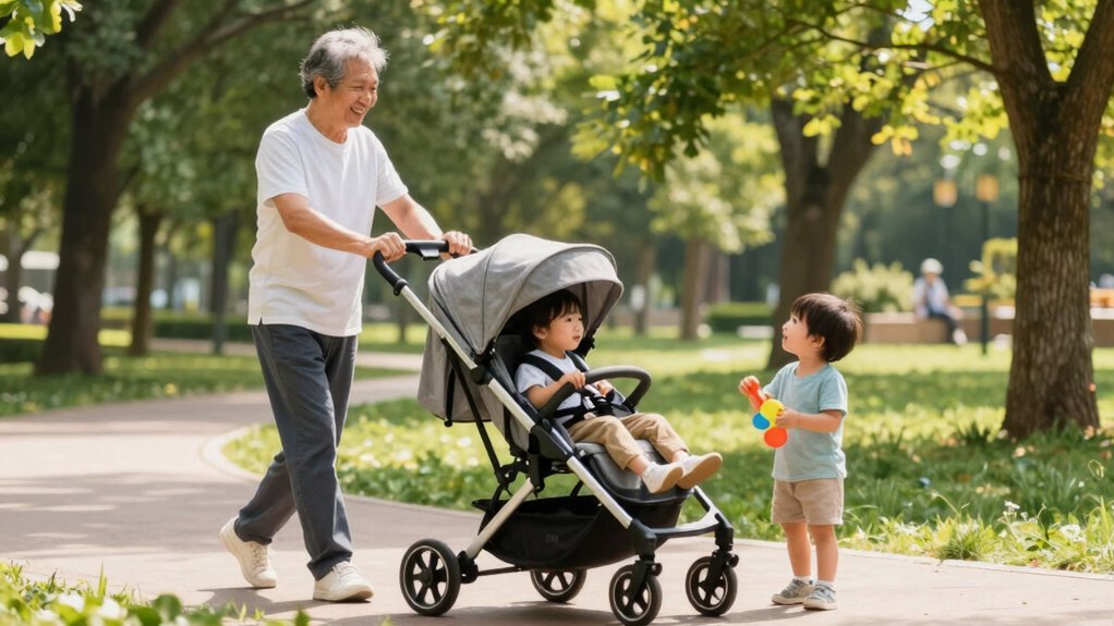 flexible customizable family stroller