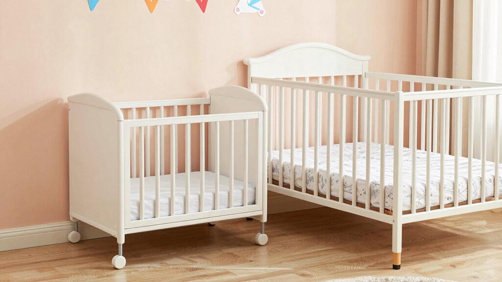 full size space saving cribs