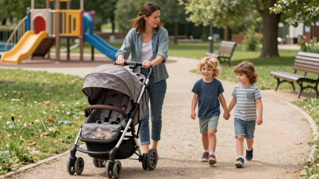 gradual stroller transition tips