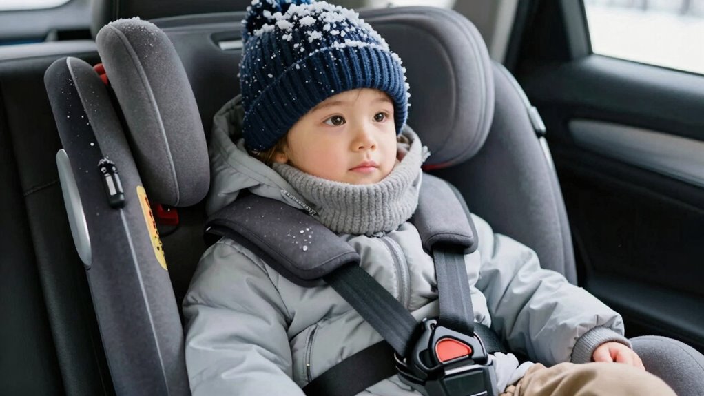 loosen harness over layers