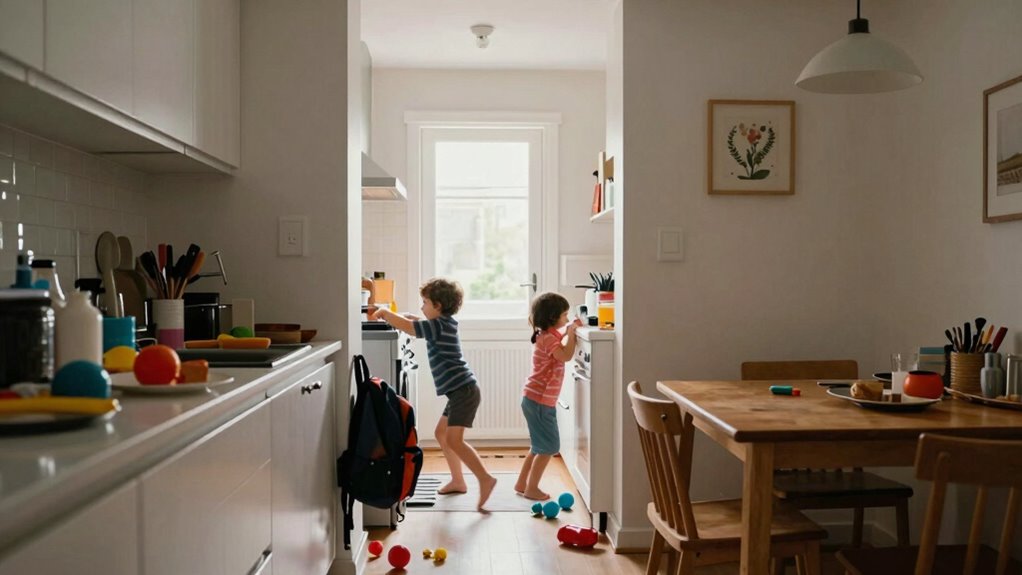 maximize space for family routines