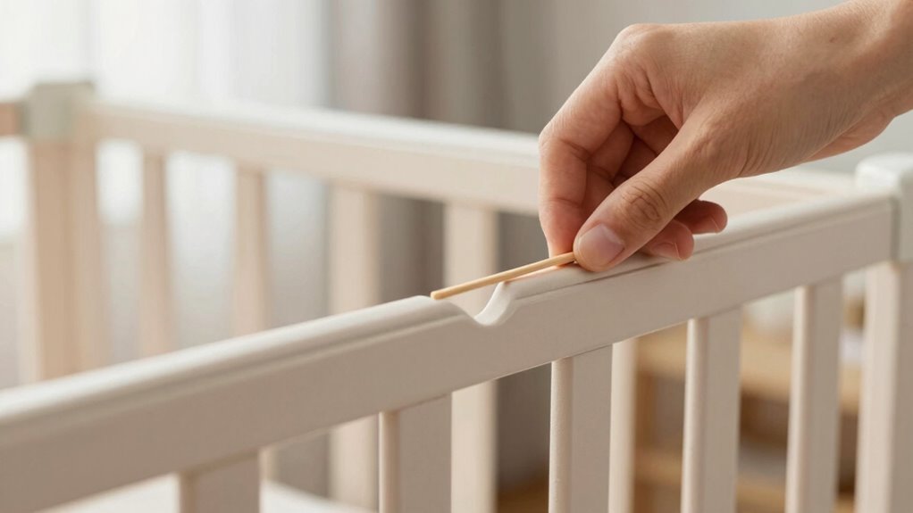 measuring crib slat safety
