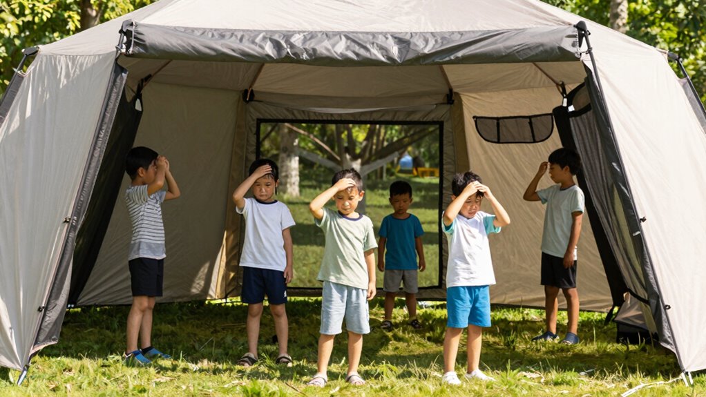 optimal shade and ventilation