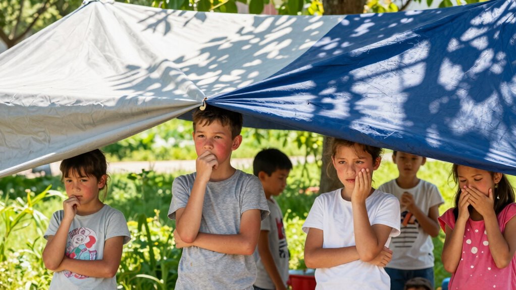 optimal shade for safety