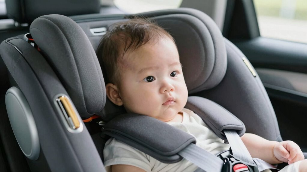proper car seat height