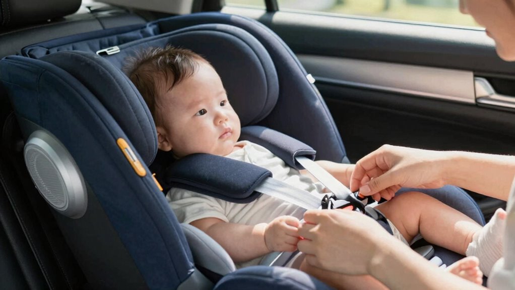 proper infant car seat fit