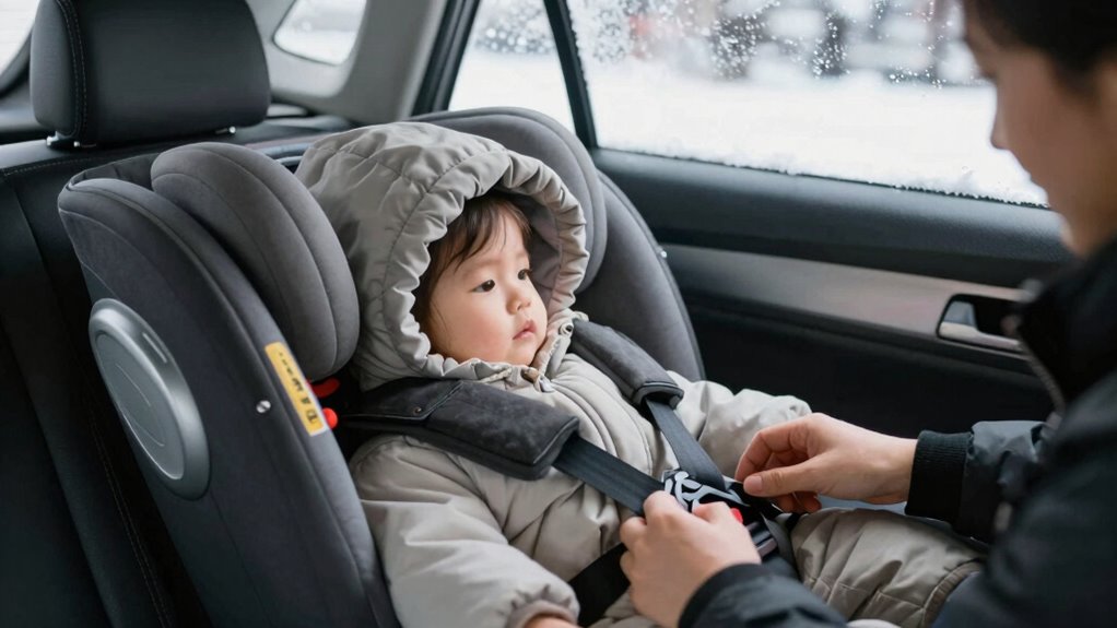 proper winter car seat safety