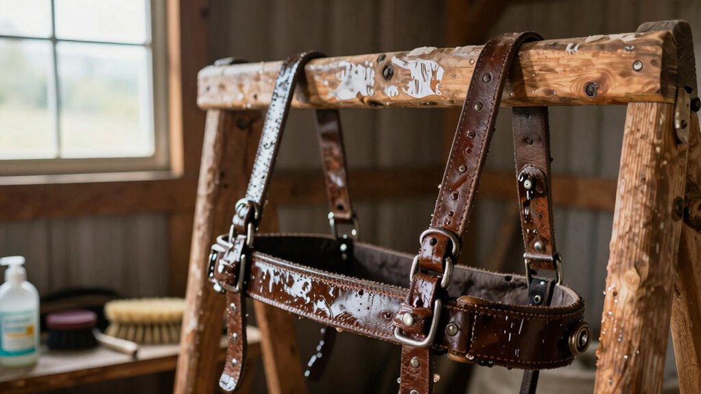 regular harness cleaning schedule