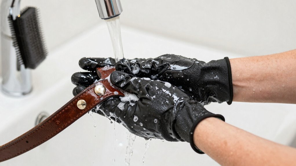 safe leather cleaning practices