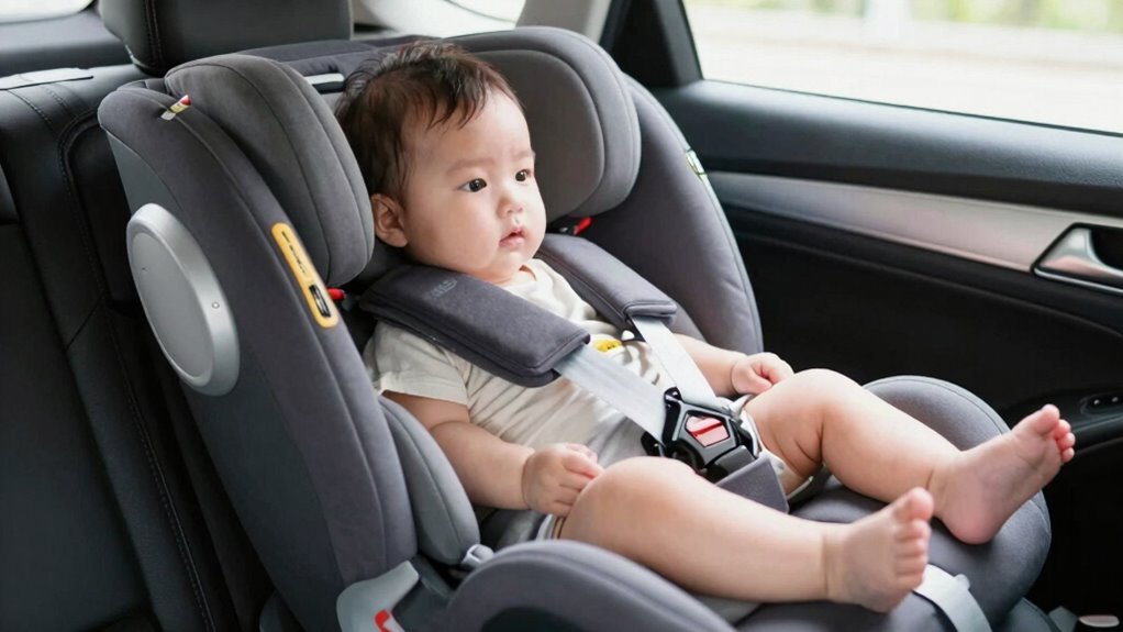 secure comfortable car seat