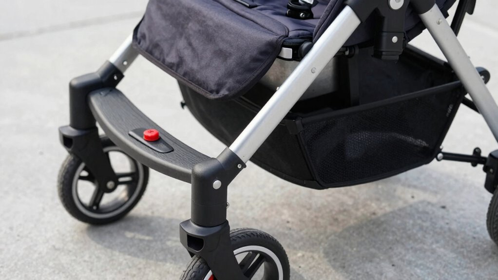 secure controlled stroller safety